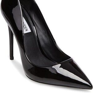 Steve Madden Black Patent Pumps Size 9